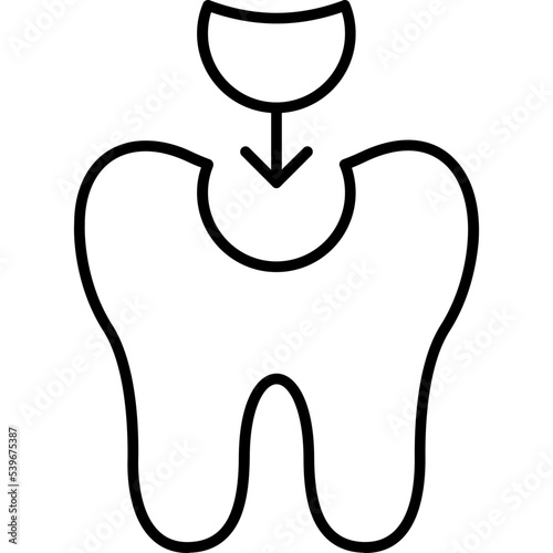 Tooth Filling Icon