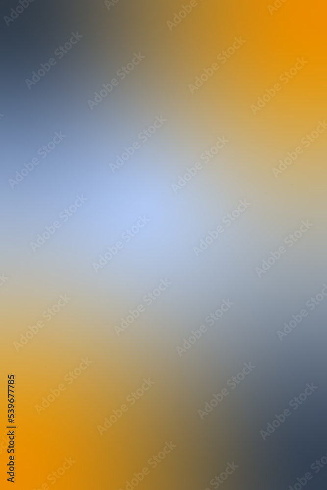 vertical golden orange - navy gray - sky blue gradient background