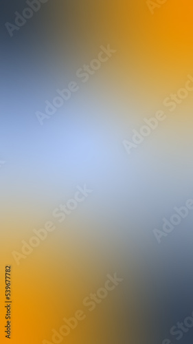 vertical golden orange - navy gray - sky blue gradient background