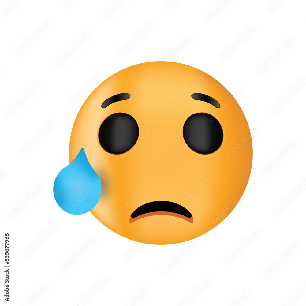 Fototapeta premium emotional face emoji