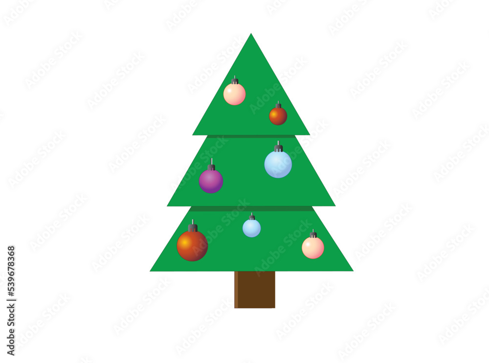 Green Christmas tree icon on white background. New year, celebration, holidays, christmas Green Christmas tree icon on white background. New year, celebration, holidays, christmas