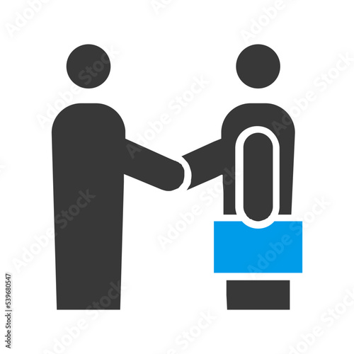 deal shakehand icon