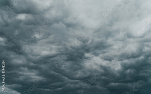 Dark blue clouds, cloudy sky, cloudiness, bad weather