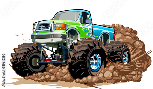 Cartoon Monster Truck