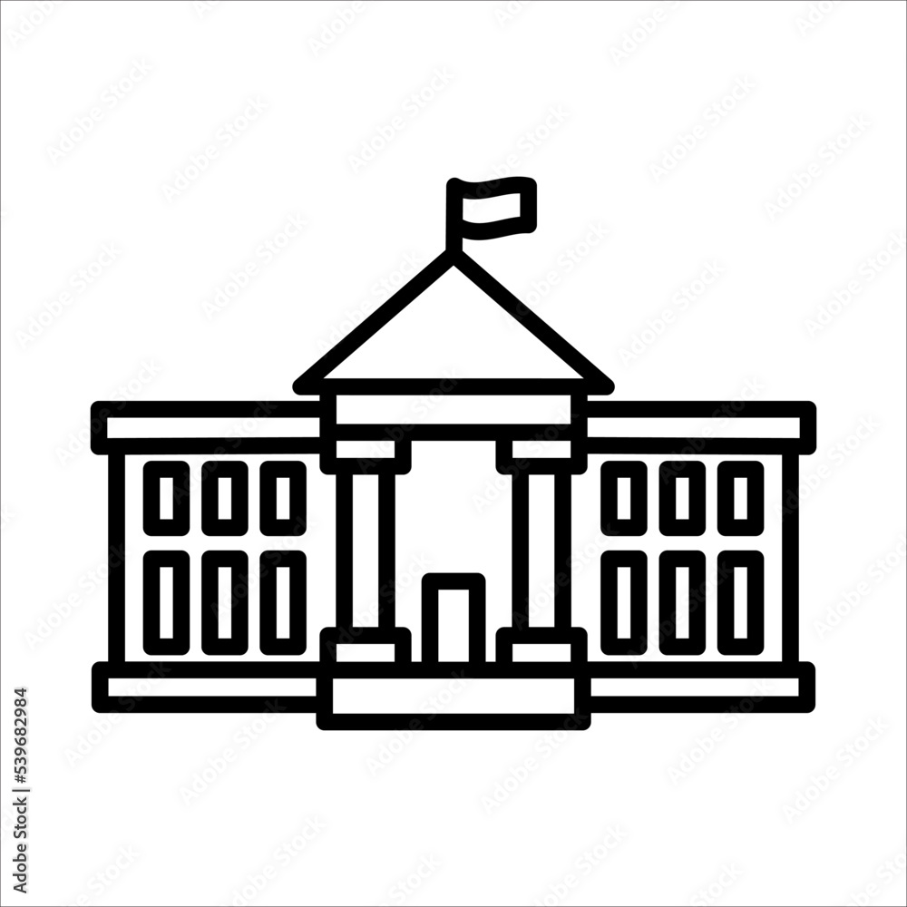 National Palace Icon Logo Design Vector Template Illustration Sign And Symbol National Palace Icon Logo Design Vector Template Illustration Sign And Symbol