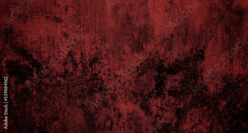 horror red textured old wall background  mossy wall surface and unique texture  red old wall background with dark side