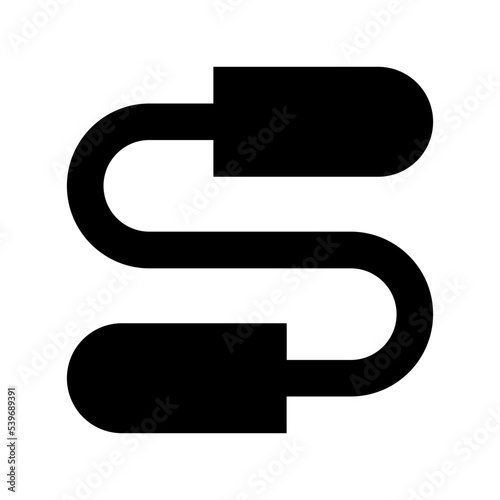 Jumping Rope Vector Icon