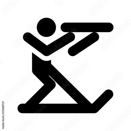 Biathlon Vector Icon