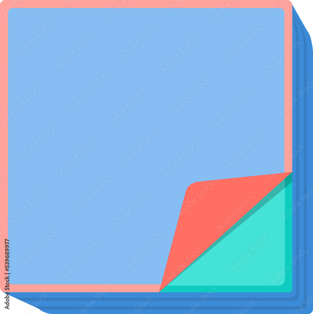 post-it Vector of Stattionary Flat Design post-it Vector of Stattionary Flat Design