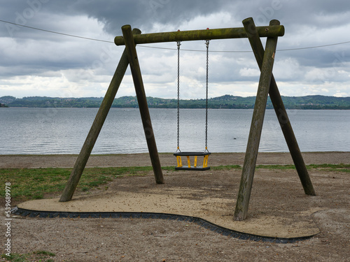 Lake Varese, Gavirate. Italy