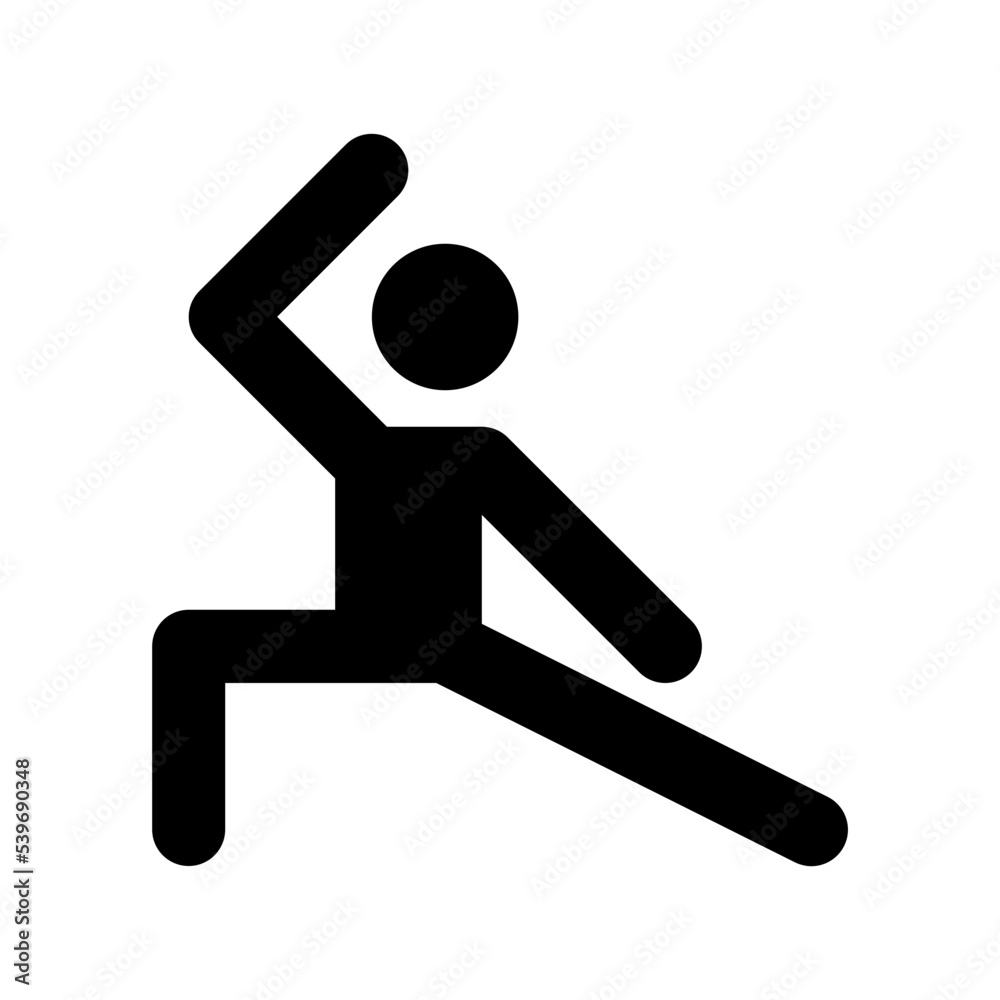 Kickboxing Vector Icon