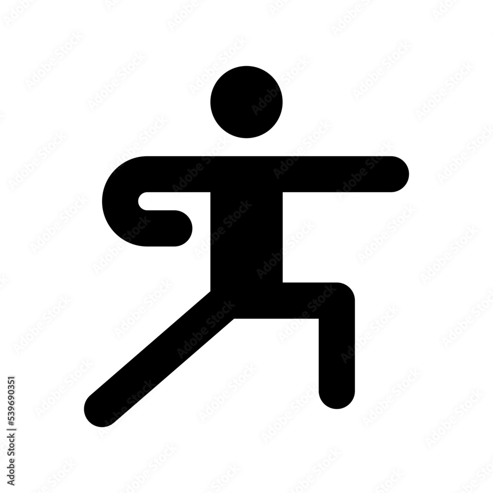 Kickboxing Vector Icon Kickboxing Vector Icon