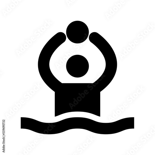 Water Polo Vector Icon