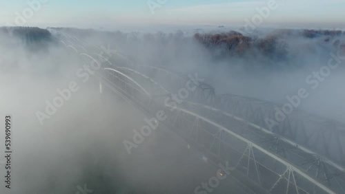 Fog and bridge