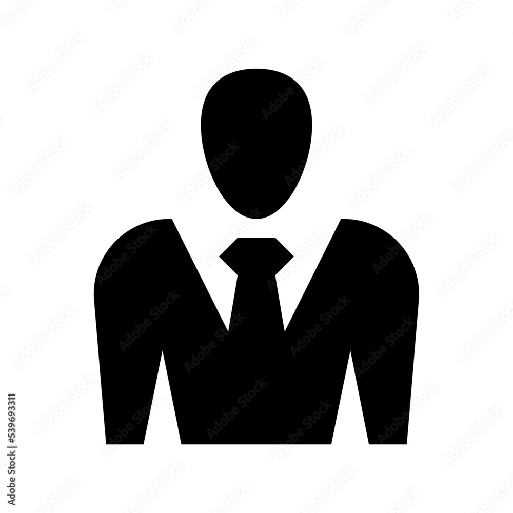 Bodyguard Flat Vector Icon Bodyguard Flat Vector Icon