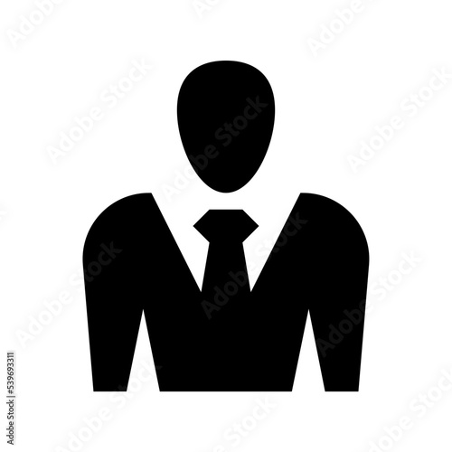 Bodyguard Flat Vector Icon