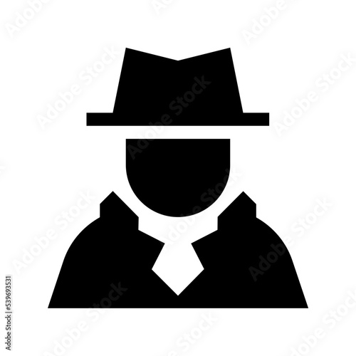 Detective Flat Vector Icon