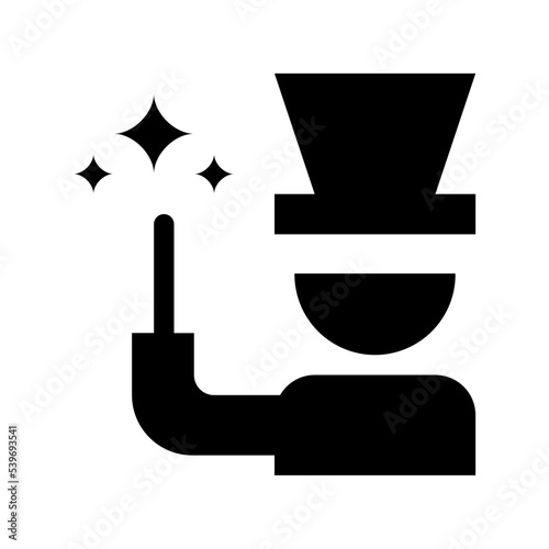 Magician Flat Vector Icon