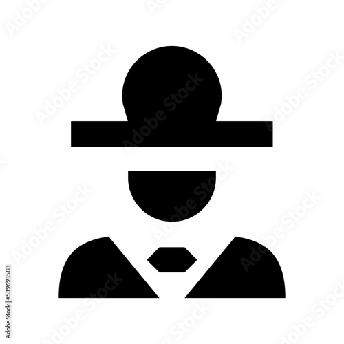 Spy Flat Vector Icon