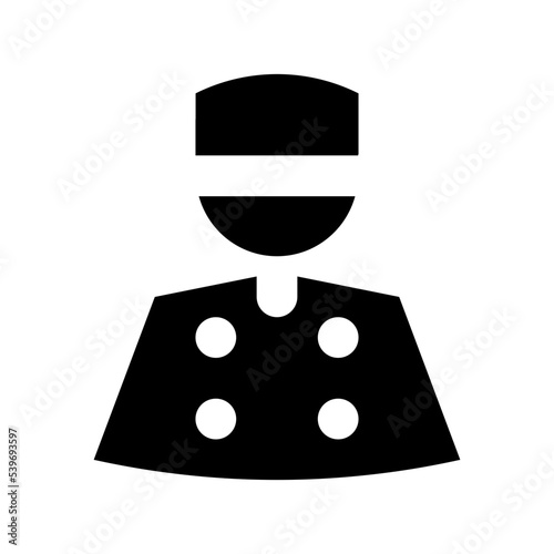 Bellboy Flat Vector Icon