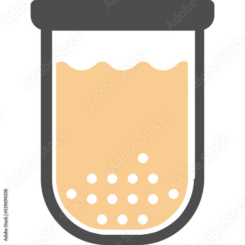 bubble milk tea icon