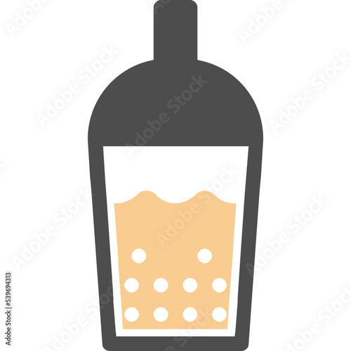 bubble milk tea icon