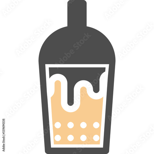 bubble milk tea icon