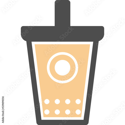 bubble milk tea icon