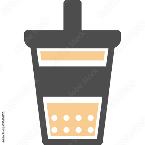 bubble milk tea icon