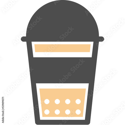 bubble milk tea icon