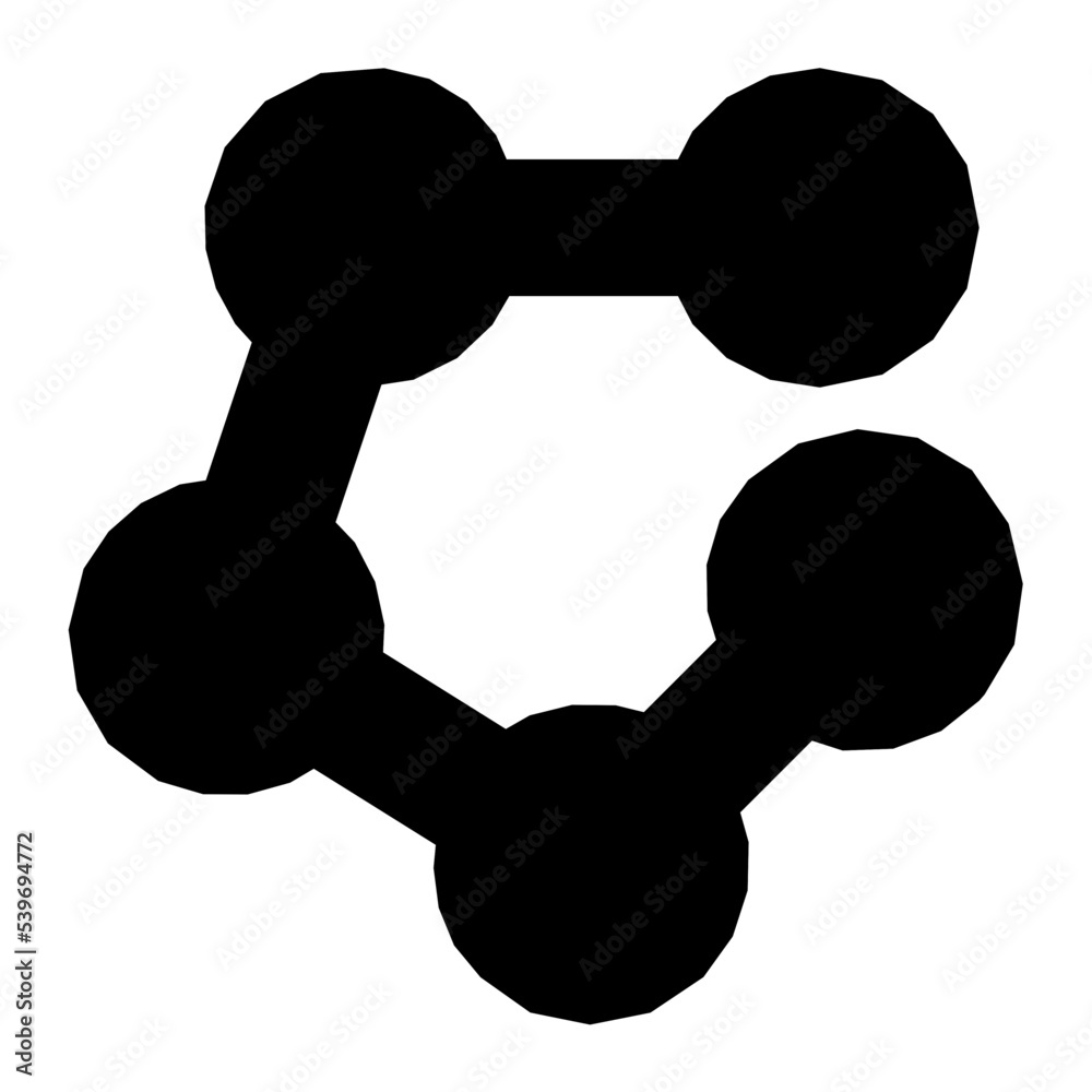 Atom Flat Vector Icon Atom Flat Vector Icon
