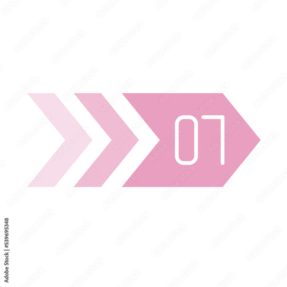 Number Info-graphic Bullet point 7, Arrow Shape number, Arrow Infographic Number. Number Info-graphic Bullet point 7, Arrow Shape number, Arrow Infographic Number.