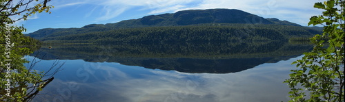 View of Byers Lake in Denali National Park and Preserve,Alaska,United States,North America
 photo