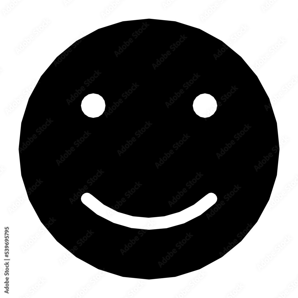 Smiley Flat Vector Icon Smiley Flat Vector Icon