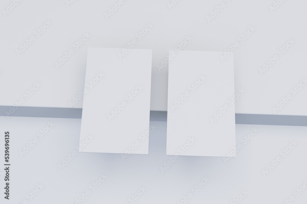 Naklejka premium Professional Elegant modern minimal business card template design