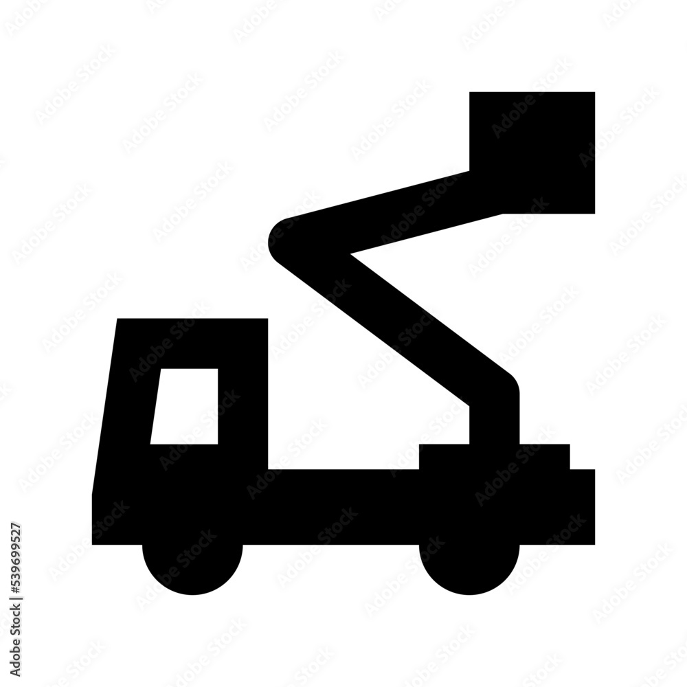 Tow Truck Flat Vector Icon Tow Truck Flat Vector Icon