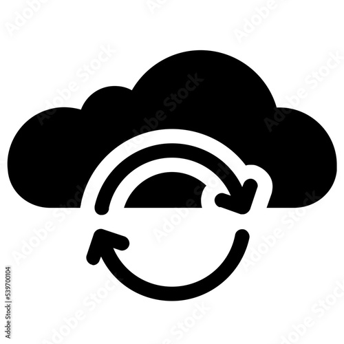 cloud synchronize icon