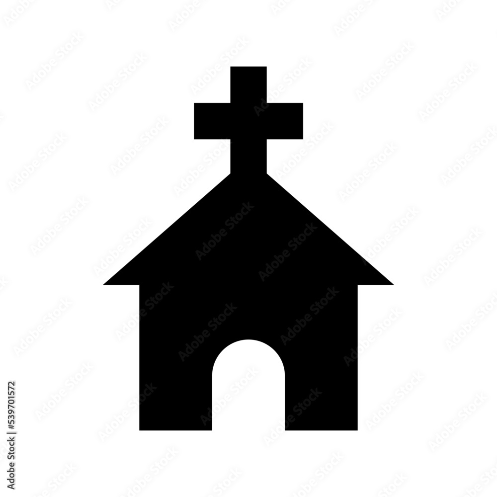 Church Flat Vector Icon