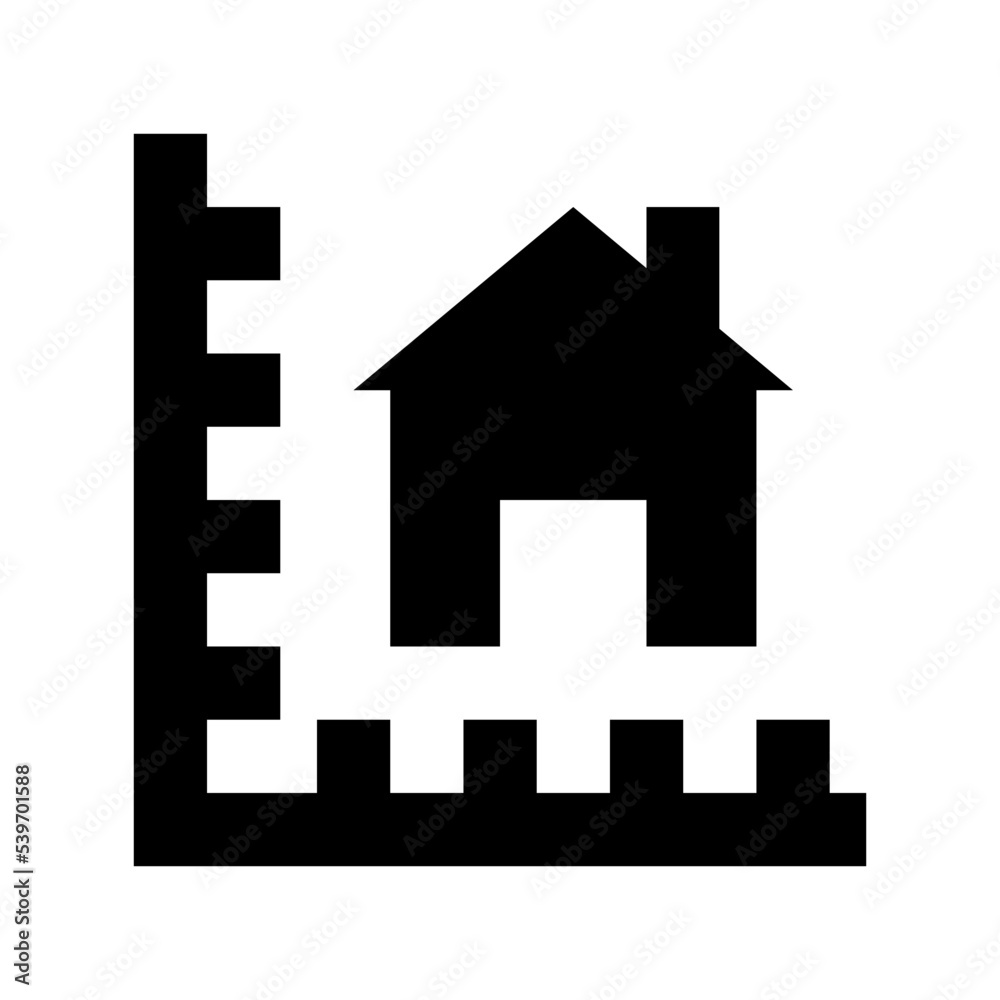 House Plan Flat Vector Icon House Plan Flat Vector Icon