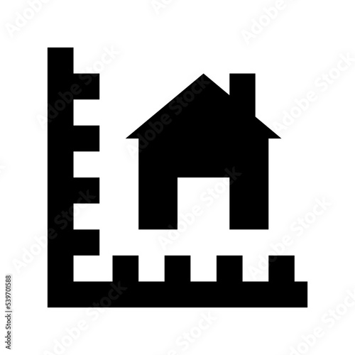 House Plan Flat Vector Icon