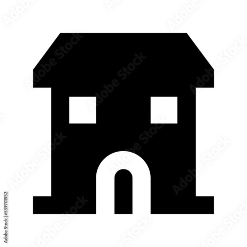 Shack Flat Vector Icon