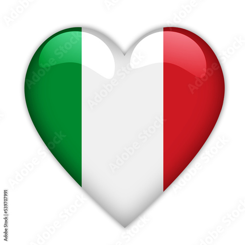Free Download Italy Flag Love Symbol - GFXLoad