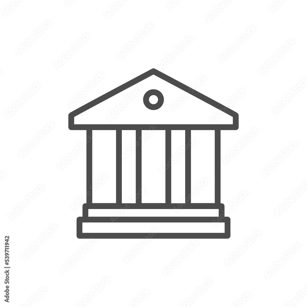 bank icon or logo isolated sign symbol vector illustration, Vector graphic illustration. Suitable for website design, logo, app, template, and ui. bank building vector icon bank icon or logo isolated sign symbol vector illustration, Vector graphic illustration. Suitable for website design, logo, app, template, and ui. bank building vector icon