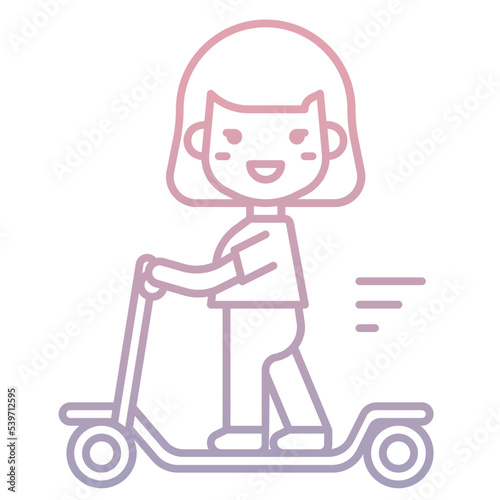 scooter user