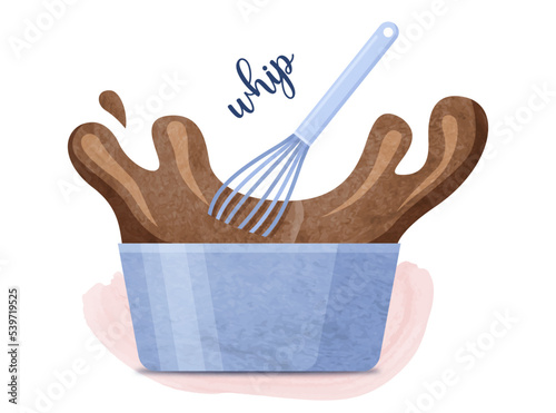 Sugar in spoon concept. Sweetness and ingredient for cooking and delicious drinks. Cooking symbol, junk food. Sticker for social networks and instant messengers. Cartoon flat vector illustration