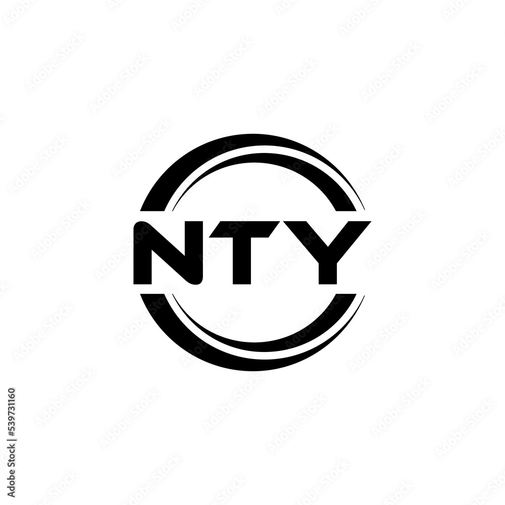 NTY letter logo design with white background in illustrator, vector logo modern alphabet font overlap style. calligraphy designs for logo, Poster, Invitation, etc. NTY letter logo design with white background in illustrator, vector logo modern alphabet font overlap style. calligraphy designs for logo, Poster, Invitation, etc.
