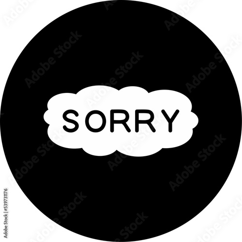 Sorry Icon