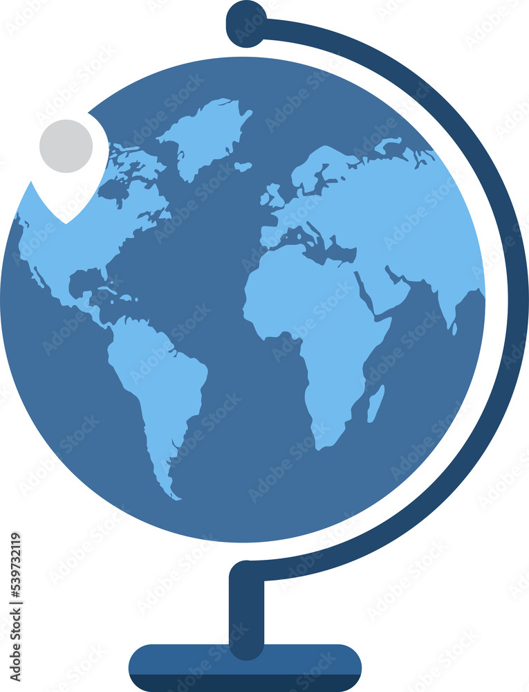 PNG Illustrations Icon business sign globe