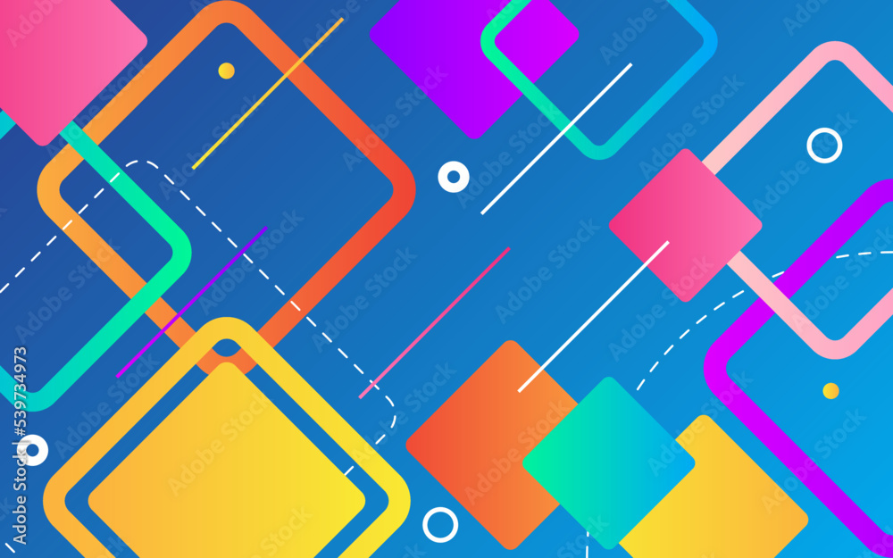 Abstract flat colorful blue gradient background Abstract flat colorful blue gradient background