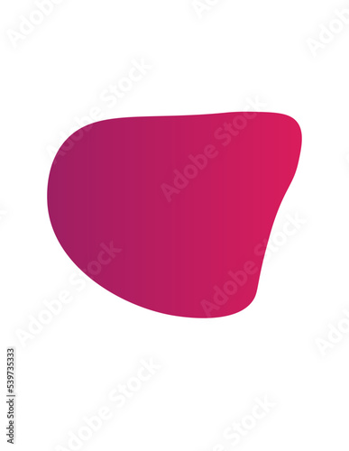 simple blob purple